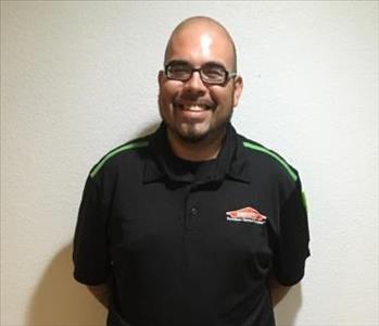 Jerry Arispe, team member at SERVPRO of Helotes and Leon Springs